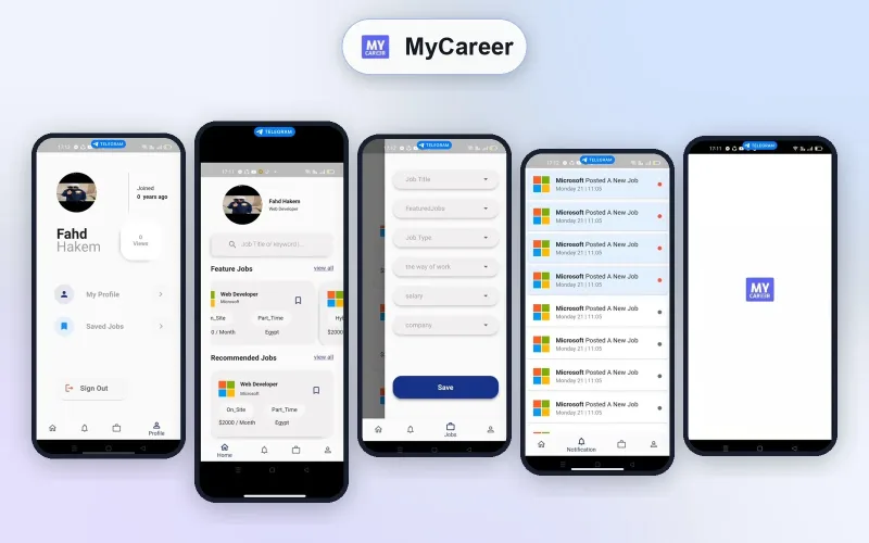 منصّة MyCareer — وظائف ومستقلّون وشبكة مهنيّة